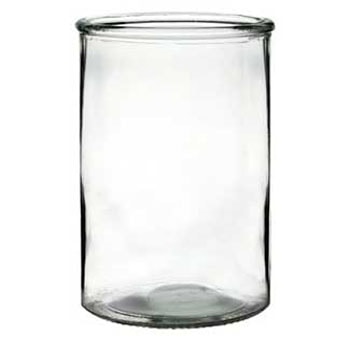 4" X 6" Crystal Cylinder Vase - 12 Unit Carton