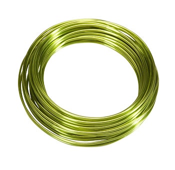 Aluminum Wire 9.5 FT - Apple Green