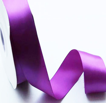 1/8" Double Face Satin Ribbon - Purple