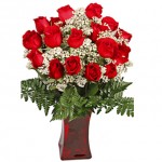 Valentine gift 24 Red Roses