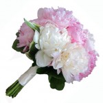 Wedding Bouquet with Peonies
