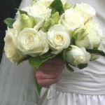 Rose - White Wedding Boouquet