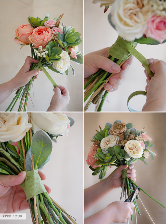 How To Make A Bouquet Of Flowers