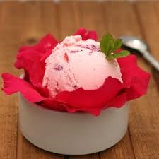 What to do with Rose Petals Ice cream