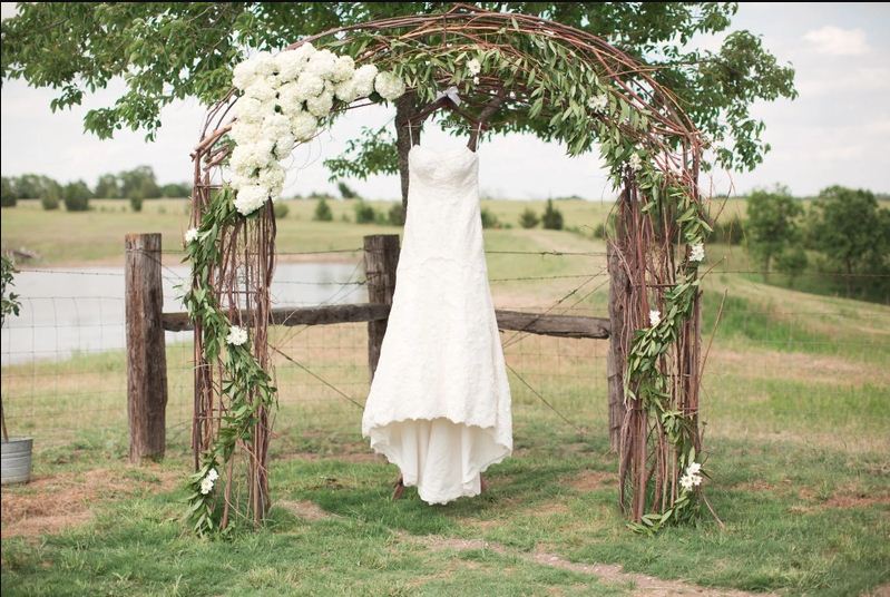 Rustic Arch - Wedding Flowers