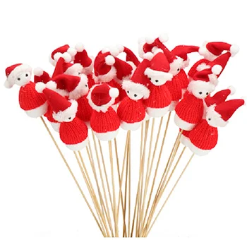 Enhance holiday arrangements with Santa flower picks in bulk for convenience and savings.