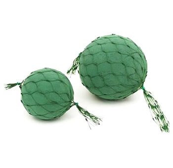 6in netted foam balls for round floral designs, ideal for wedding centerpieces and events.