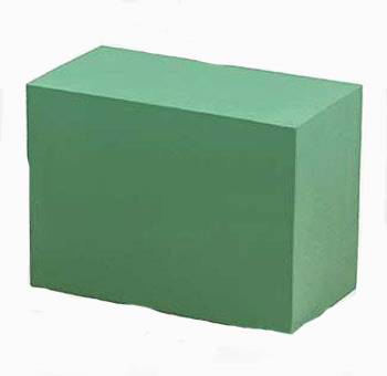6 designer foam blocks for floral bases, ideal for wedding arrangements, event designs, and gifts.