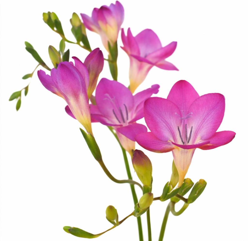 Fresh purple freesia flowers sold in bulk at wholesale prices, ideal for wedding bouquets, centerpieces, and event décor.