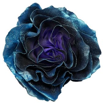 Blue Roses Tinted - Estelar with deep blue petals, metallic shimmer, and purple accents, perfect for celestial-themed events and bold floral designs.