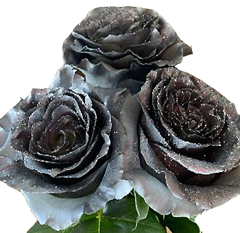 Silver glitter roses with radiant petals, ideal for weddings, holiday events, and luxury floral styling.