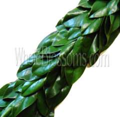 Magnolia Green Garland - Full - 9 inches Wide