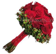 Red Rose Bridal Flower Package