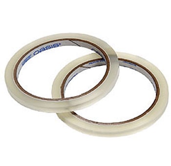 Oasis clear floral tape packaging for professional florists and event designers.