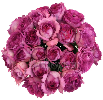 Bouquet arrangement featuring Pretty In Pink Garden Roses for luxury events.