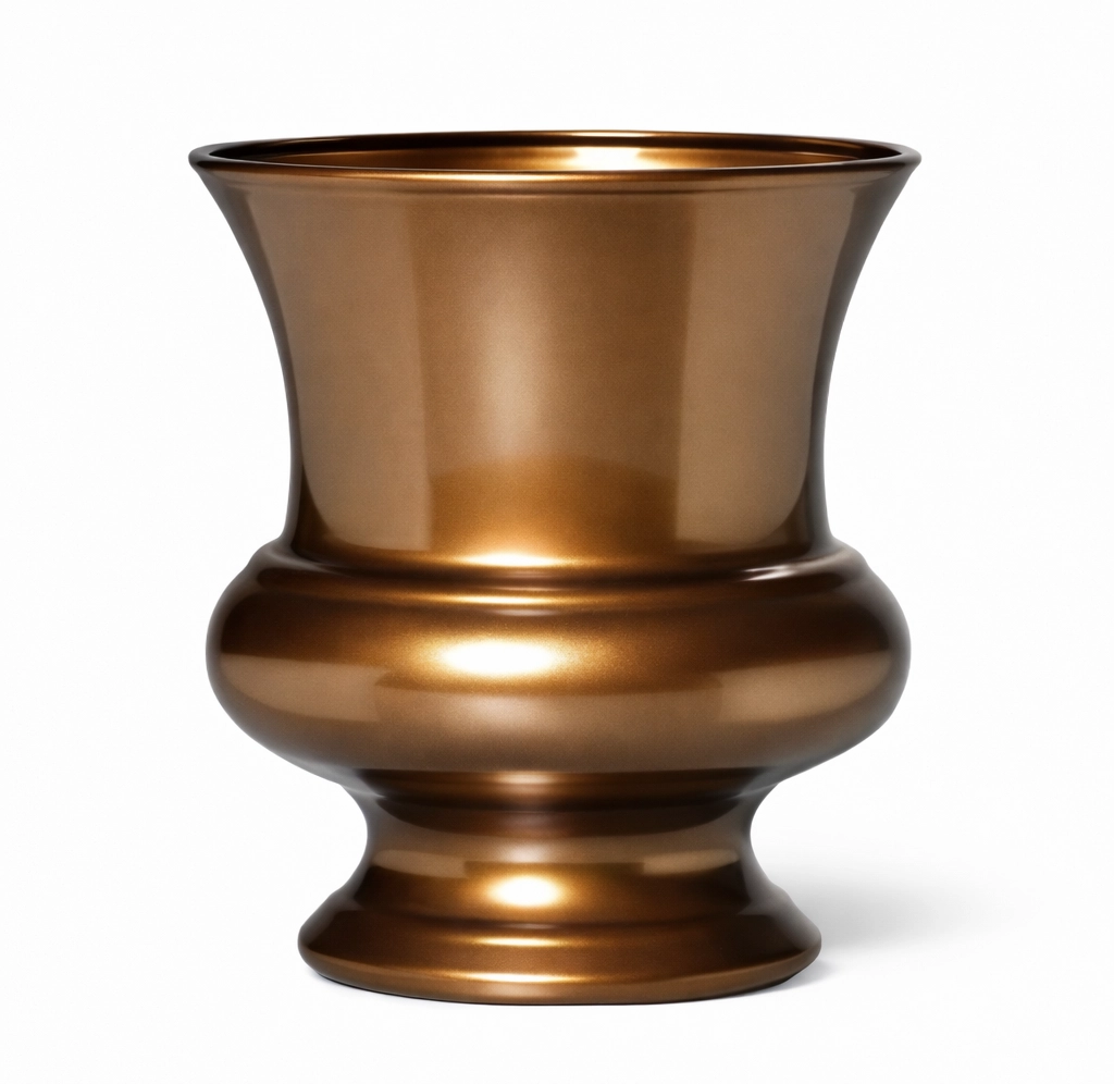Antique Brass Urn Vase for Wedding Centerpieces