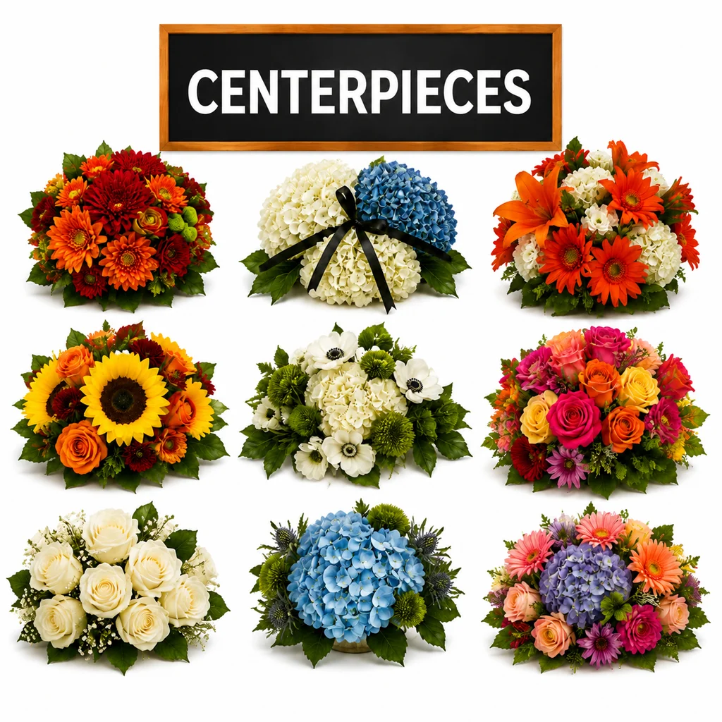 Shop WholeBlossoms bulk wholesale floral centerpieces and table arrangements for weddings and special events.