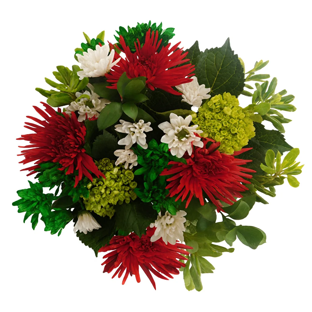 Christmas Spirit Red Centerpieces
