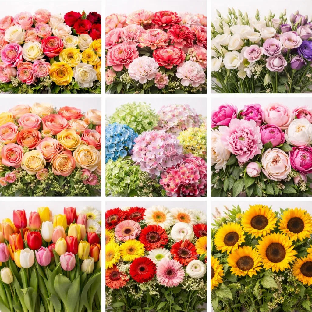 Shop Flowers by Color | Fresh Wholesale Blooms in Bulk