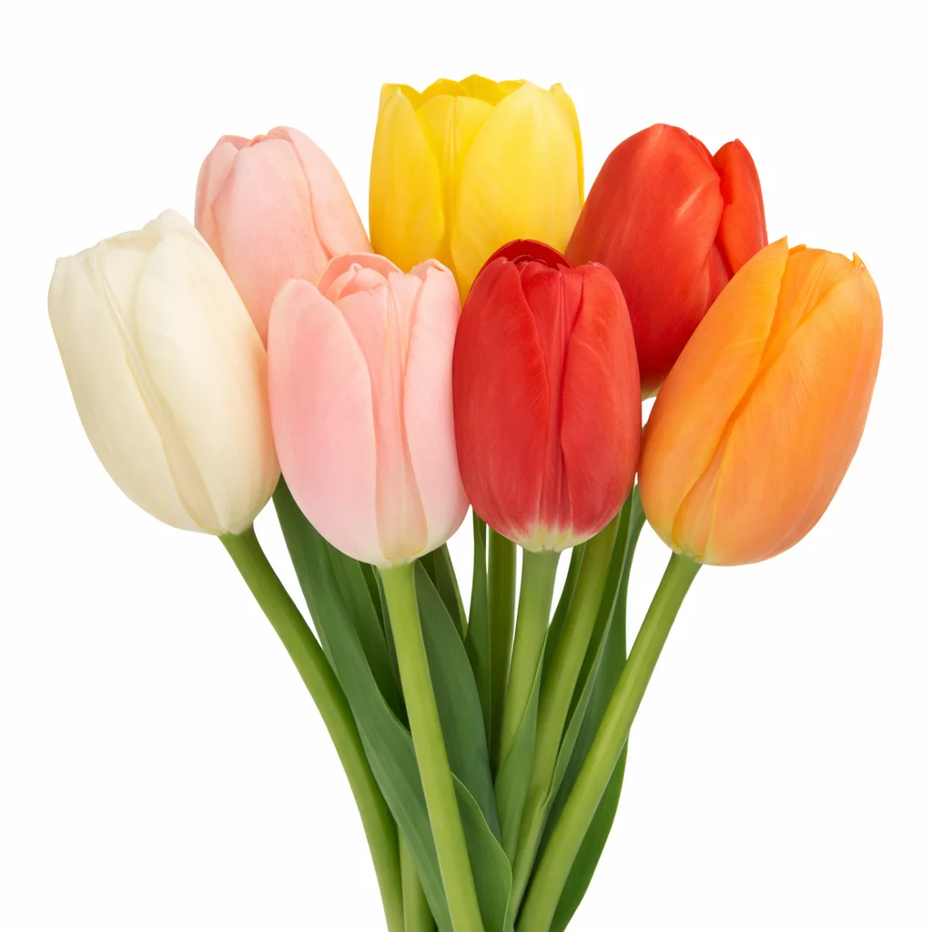 French tulips wholesale flowers for weddings, elegant bulk tulips for bouquets and floral arrangements.