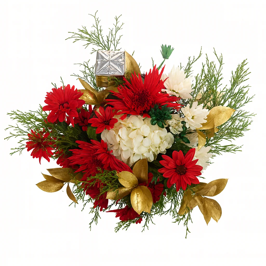 Gold Christmas Centerpieces