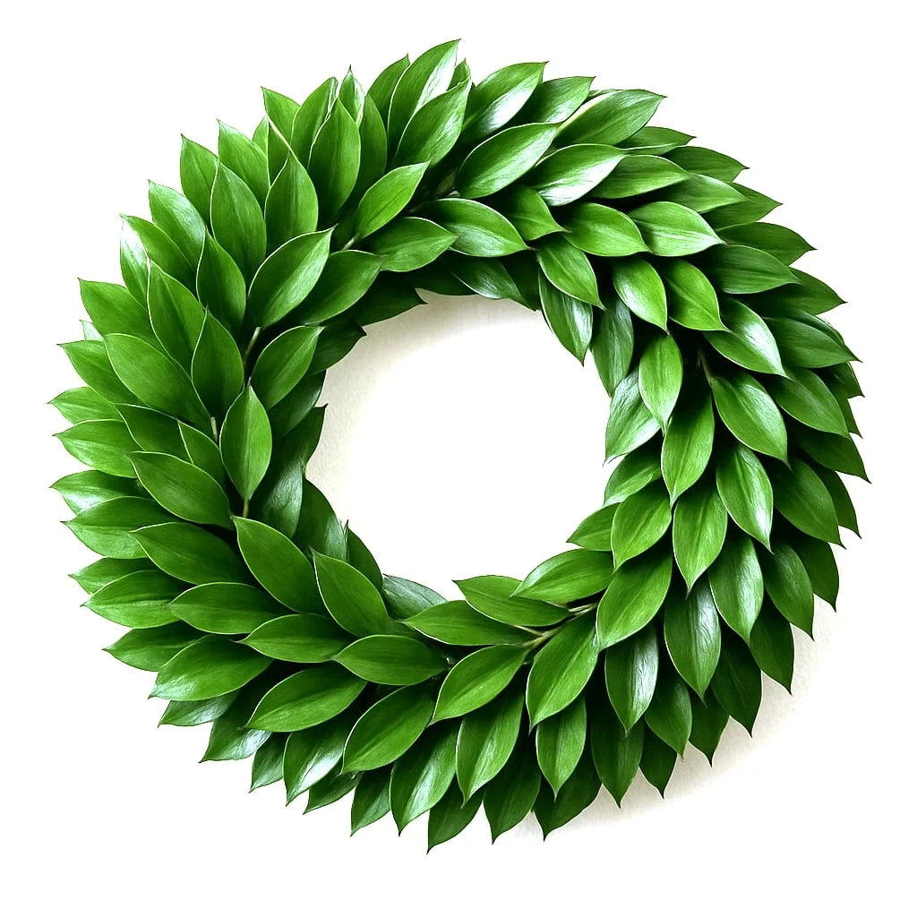 Israeli Ruscus Wreath