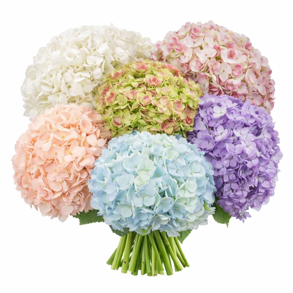 Jumbo hydrangeas bulk flowers for weddings and events, large wholesale blooms for centerpieces and floral arrangements.