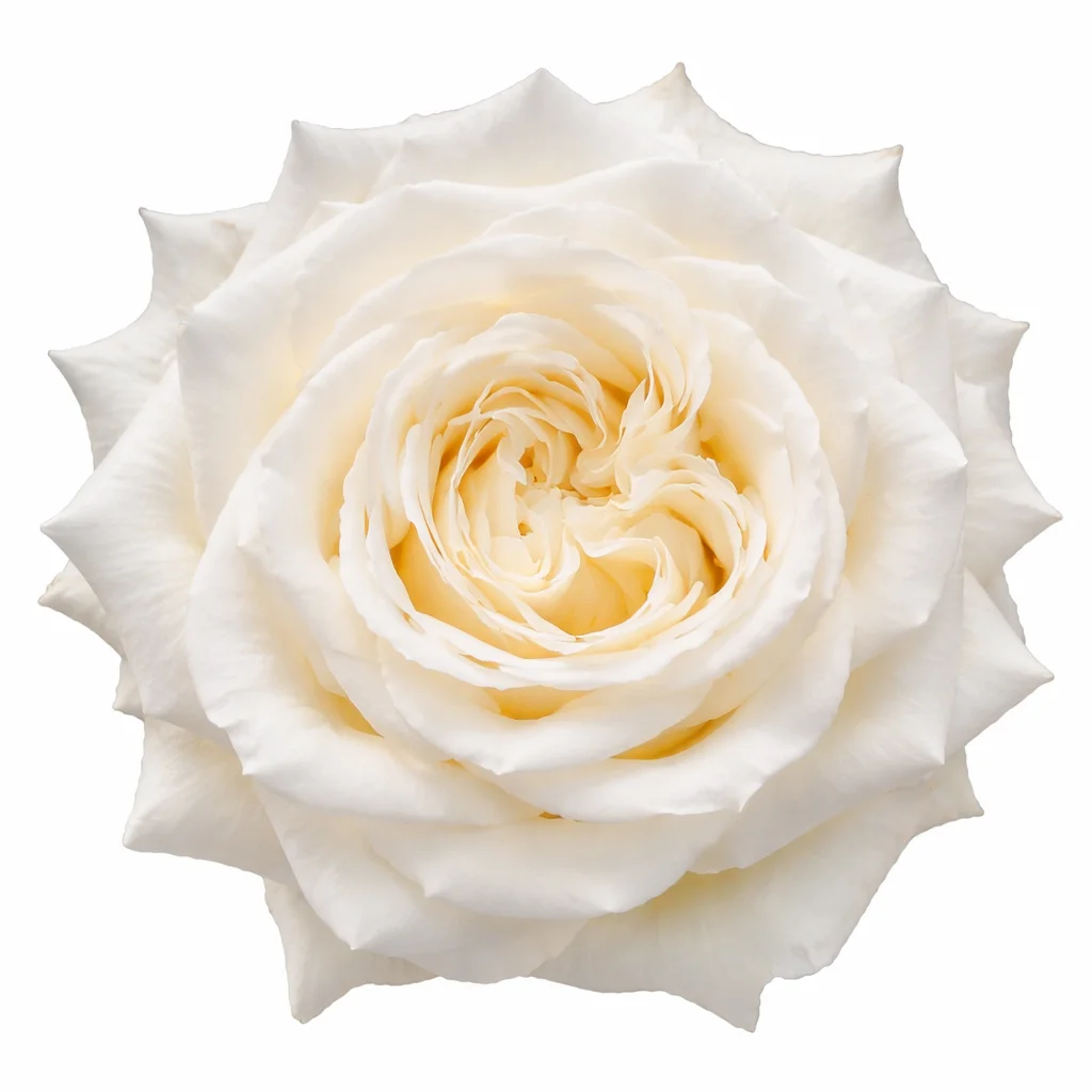Moonlight White Garden Rose