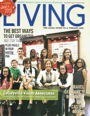 WholeBlossoms Featured in Living Magazine WholeBlossoms Featured in Living Magazine