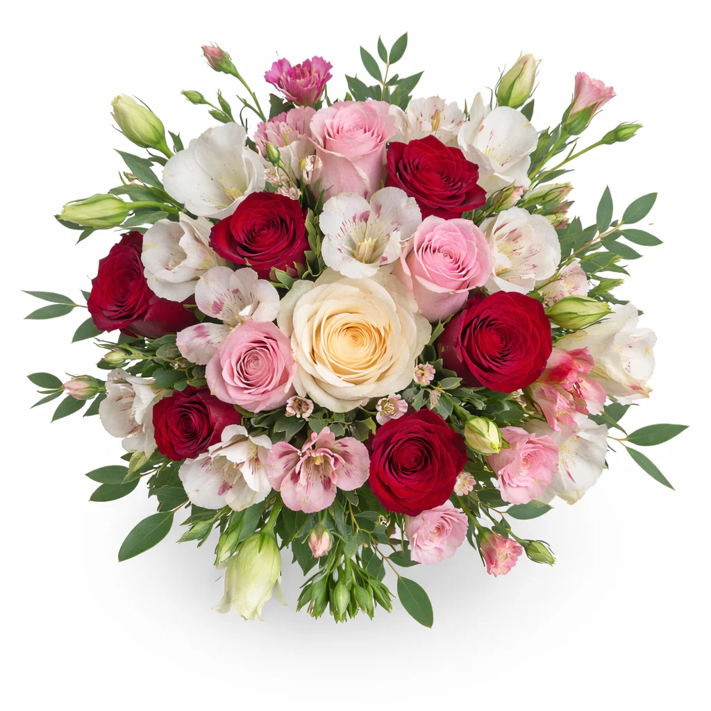 Romantic Harmony Wedding Centerpieces arranged on an elegant wedding table