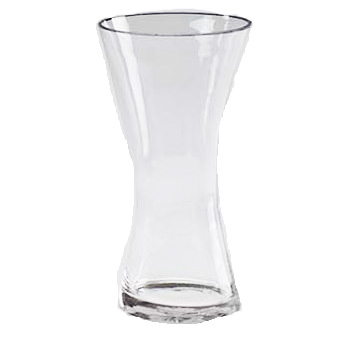 11.5" X 5.5" Glass Vase