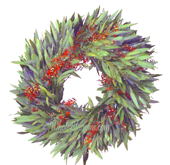 Bayleaf and Pepperberry Wreath