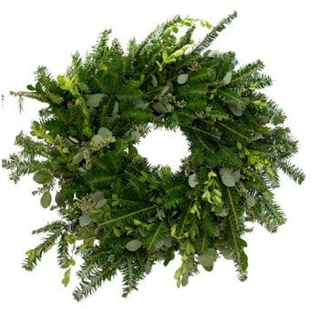 Evergreen Fresh Christmas Wreaths