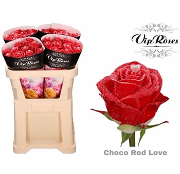 Fragrant Roses Choco Red Love Gift