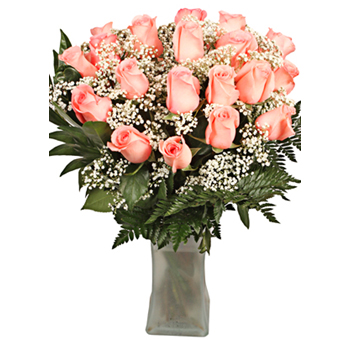 Charming Pink Valentine's Day Flowers