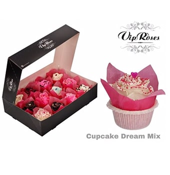Rose Cupcake Gift Box
