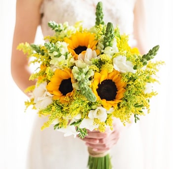 Rustic And Sunny DIY Wedding Flowers Package