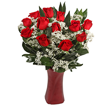 Eternal Love Red Rose Valentine's Day Flowers