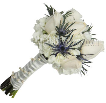 White Bridal Flower Package