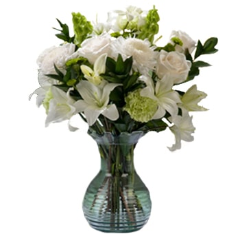 Unconditional Love floral arrangement with romantic hues, ideal for weddings, events, and premium gifts.