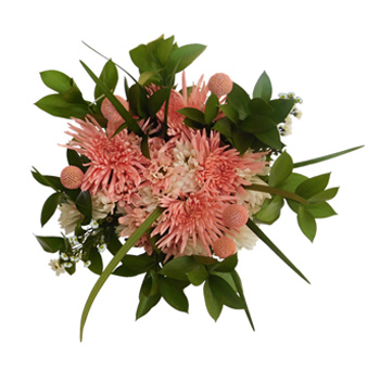 Pink Centerpieces