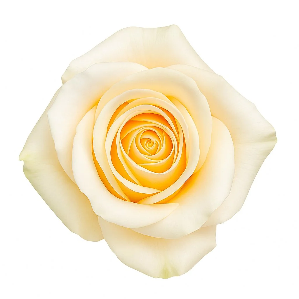 Elegant Creme De La Creme Rose ideal for bulk flower purchases for weddings, events, or florists seeking premium white rose varieties.
