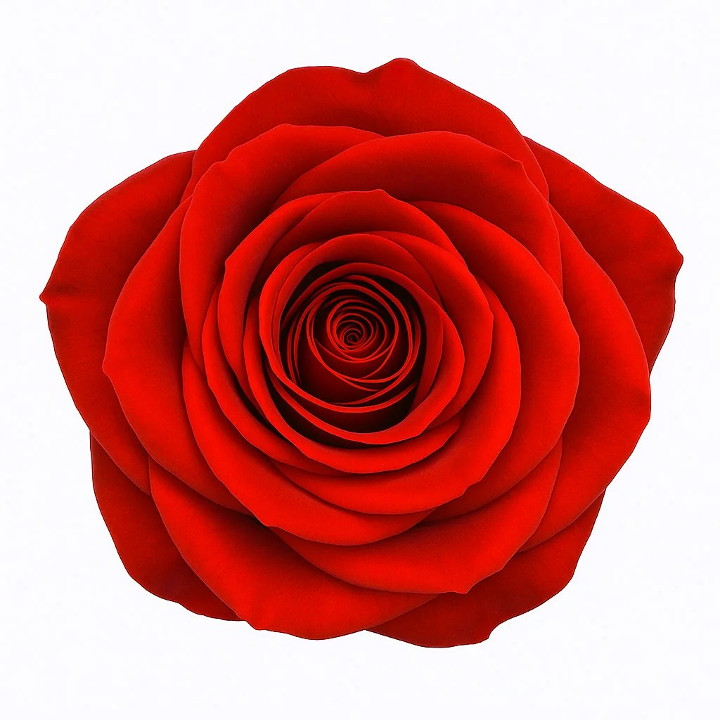 Close-up of Undercover Red Rose with velvety, deep red petals and a perfectly layered bloom, ideal for elegant floral arrangements and romantic occasions.