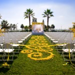 Decoration with Yellow Rose Petals Decoration with Yellow Rose Petals