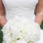 monochromatic White Bouquet
