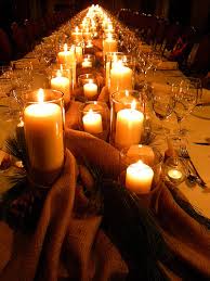 Wedding on a budget Candles