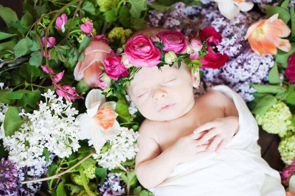 Flowers for New Born Babies