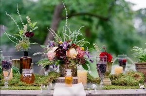 Moss Table Decoration