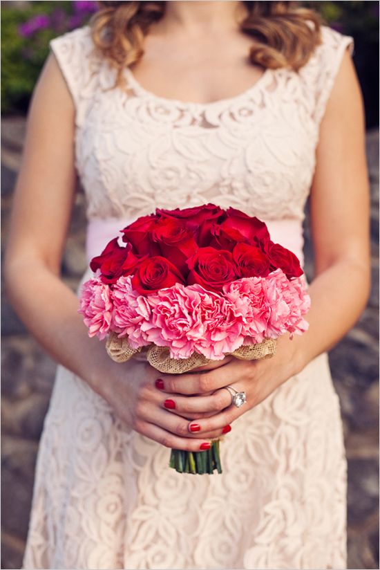 Carnation Wedding Bouquet