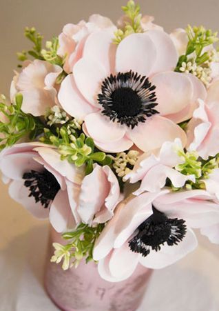 Light Pink Anemone Arrangements